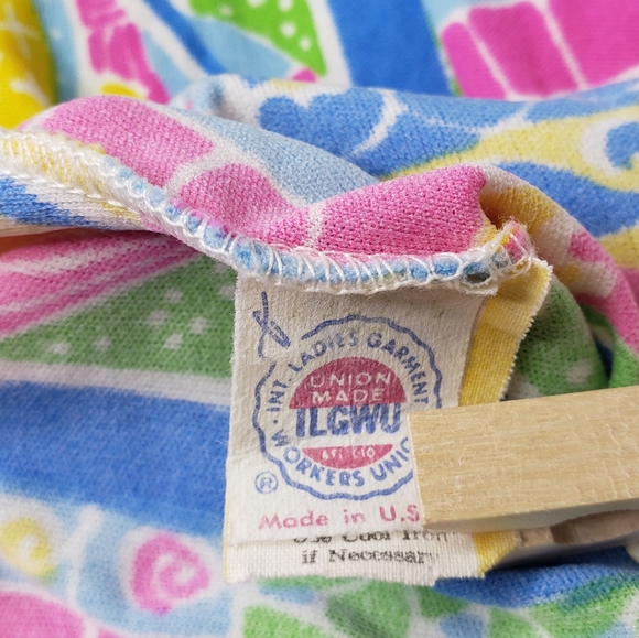 VTG Herman Geist Union 70's Novelty Neon Hipster Psychedelic Magic School Bus - Picture 8 of 15